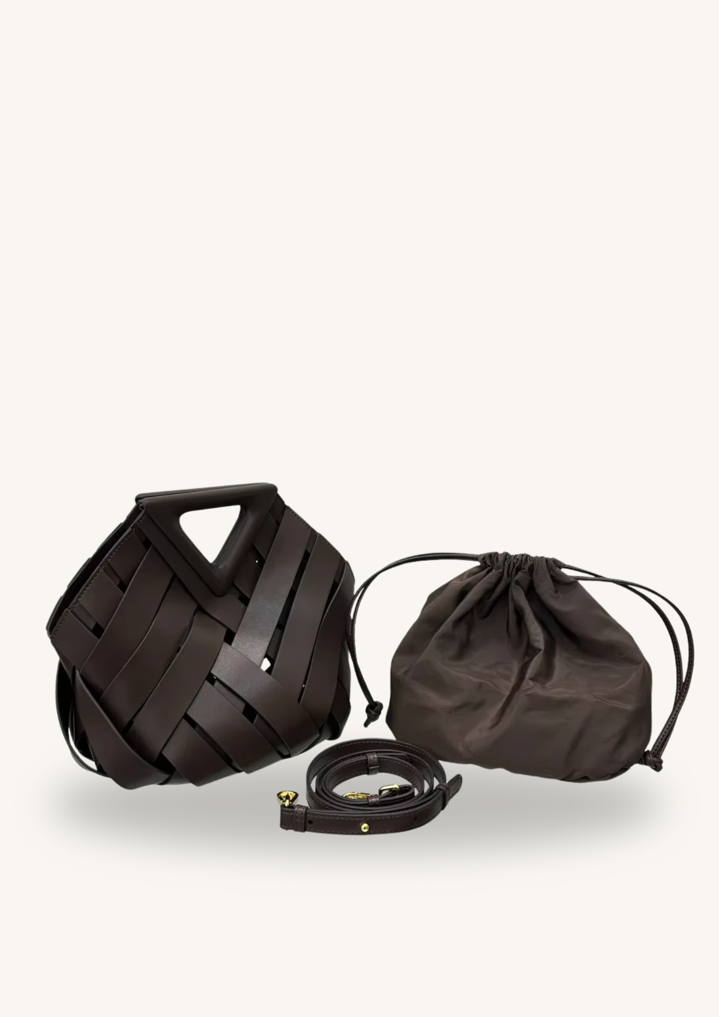 Aria Weave Sphere Clutch