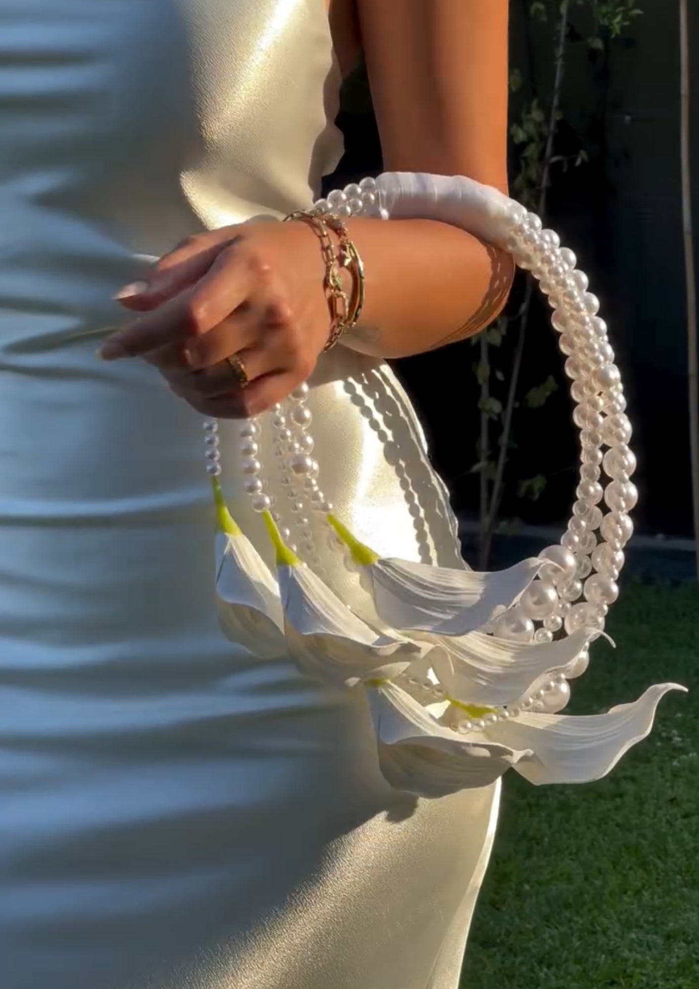 The Pearl Bouquet Bag by IIMANI