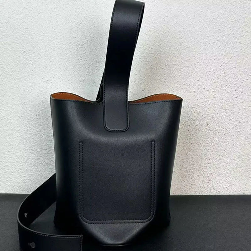 Bellini Polished Barrel Bag - Crushed Wine