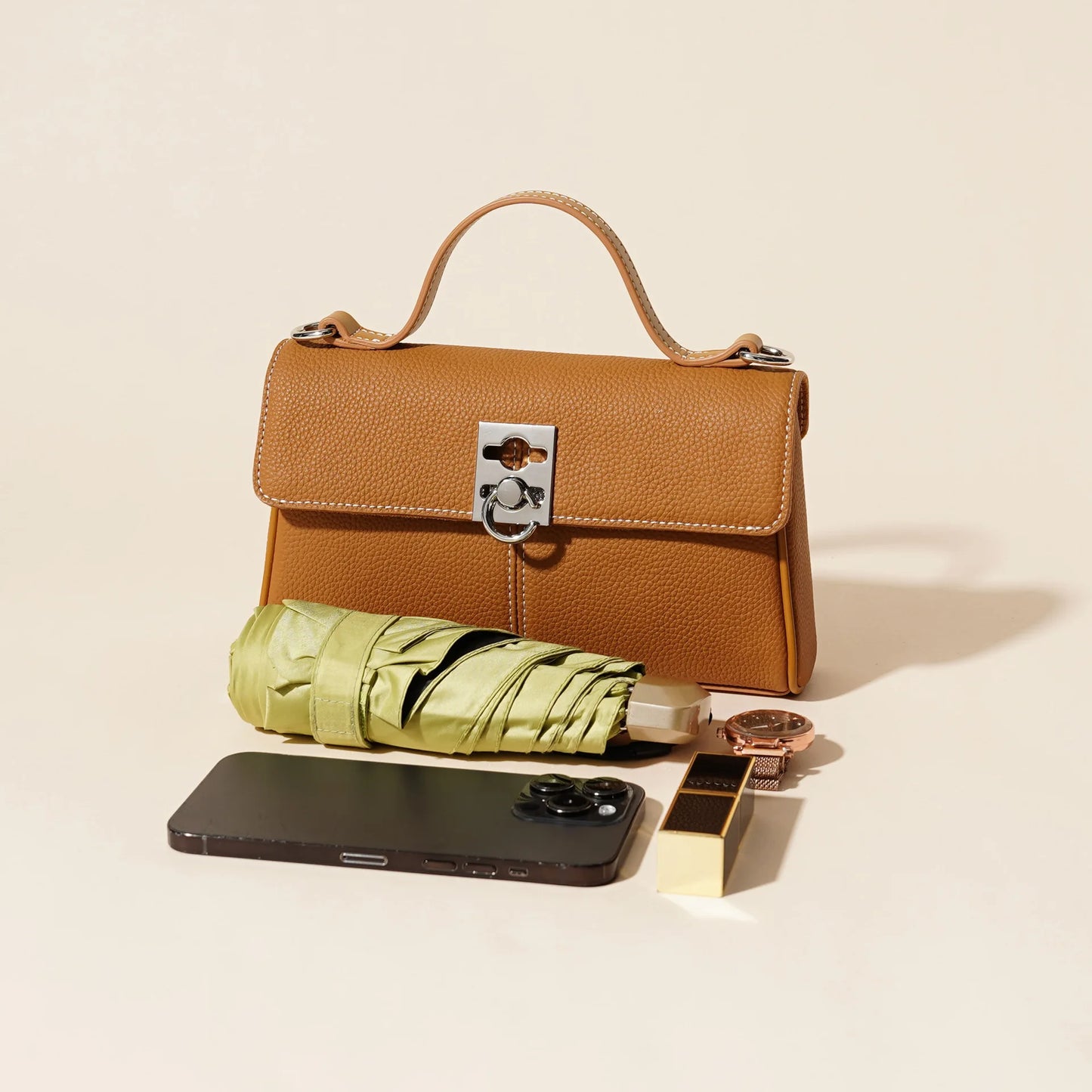 Rhianna Mini Satchel - Sagewood Gray