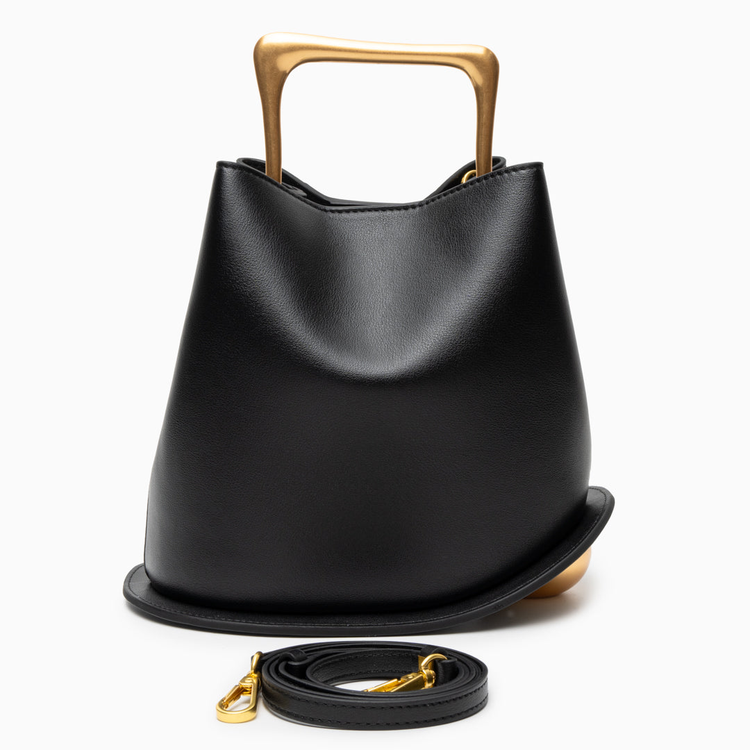Mira Curve Handle Bag - Burnt Caramel