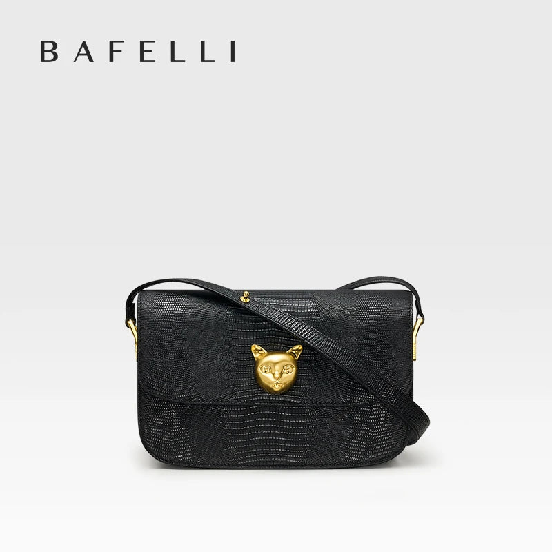 Chérie Petit Cat Clasp Bag - Golden Fawn