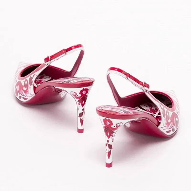 Prya Porcelain Rouge Stiletto – Limited Edition