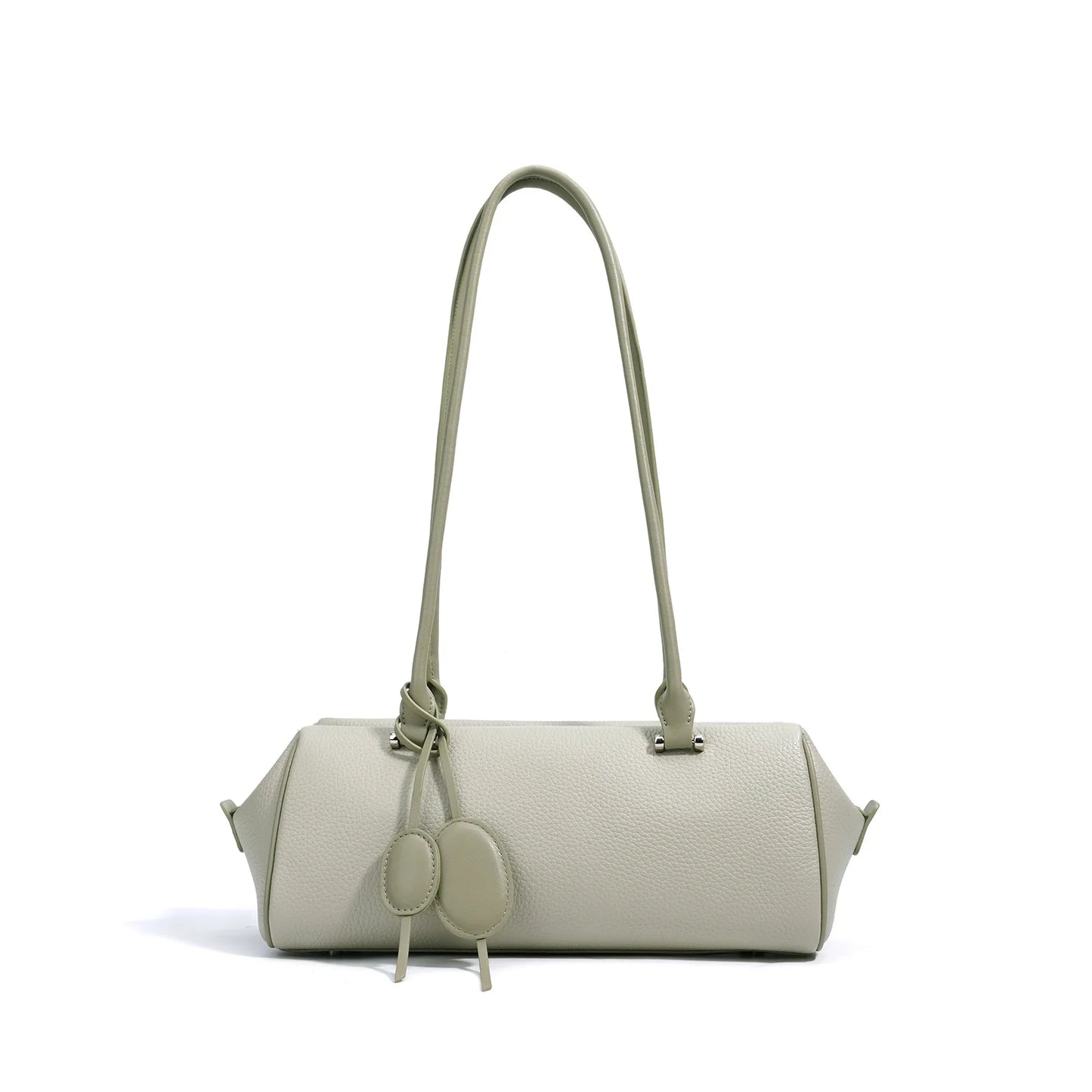 Classic Elongé Barrel Bag - Milkstone Tan