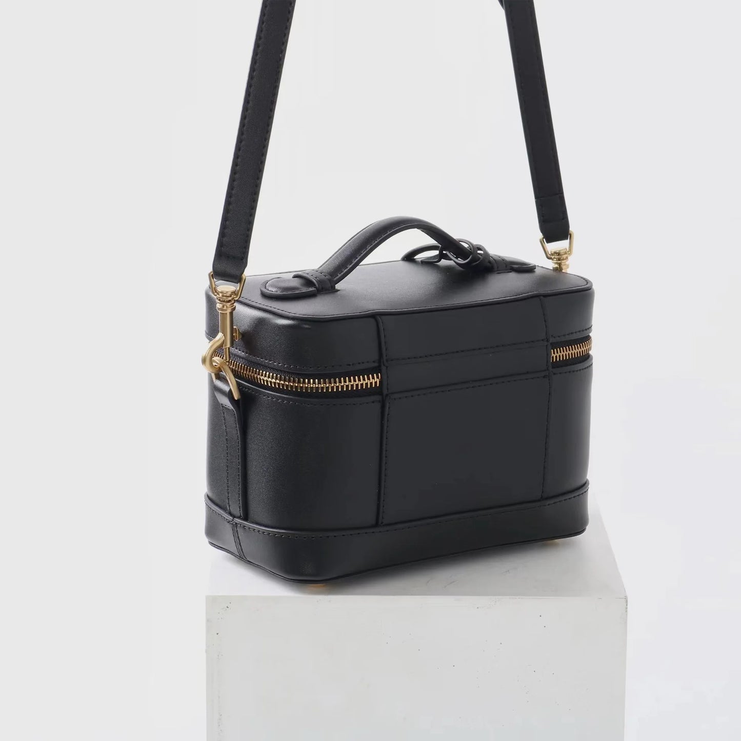 Mini Trésor Case Bag - Midnight Black