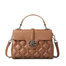 Celine Citadel Clasp Bag - Midnight Black