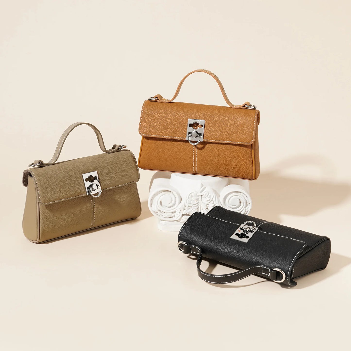 Rhianna Mini Satchel - Sagewood Gray