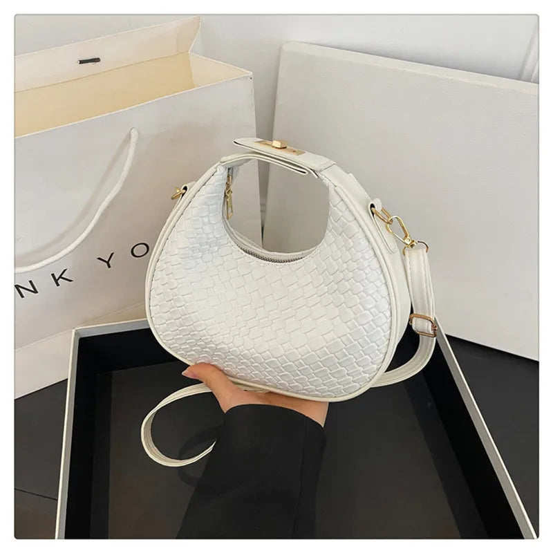 Jaime Contour Clasp Bag