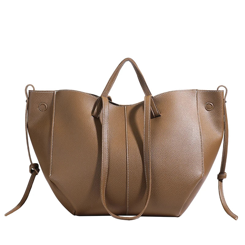 Civita Structured Day Tote - Clay Gray