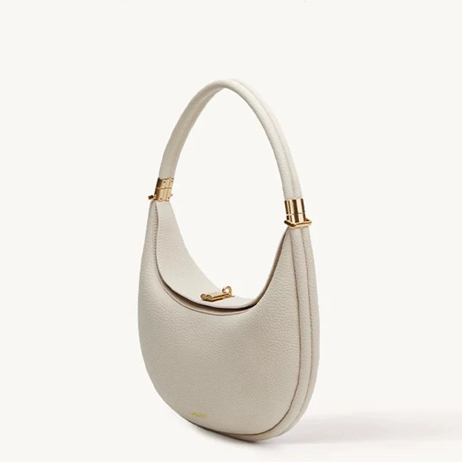 Cloud Halo Crescent Bag - Ivory Cream