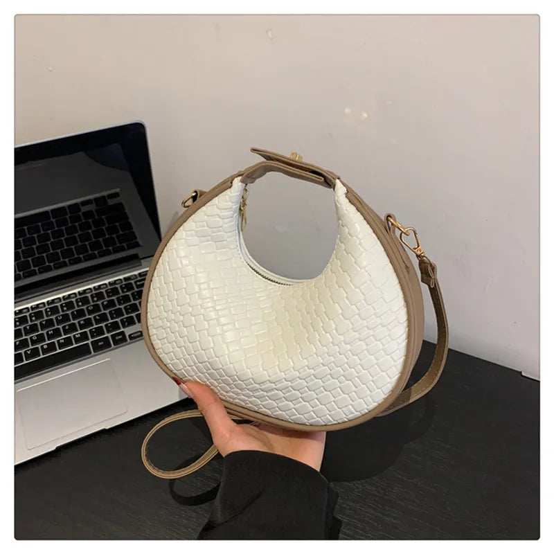 Jaime Contour Clasp Bag