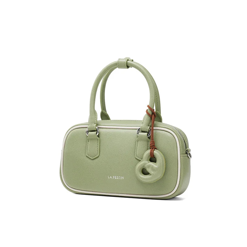 Monaco Petite Vintage Box Bag - Caramel Brown