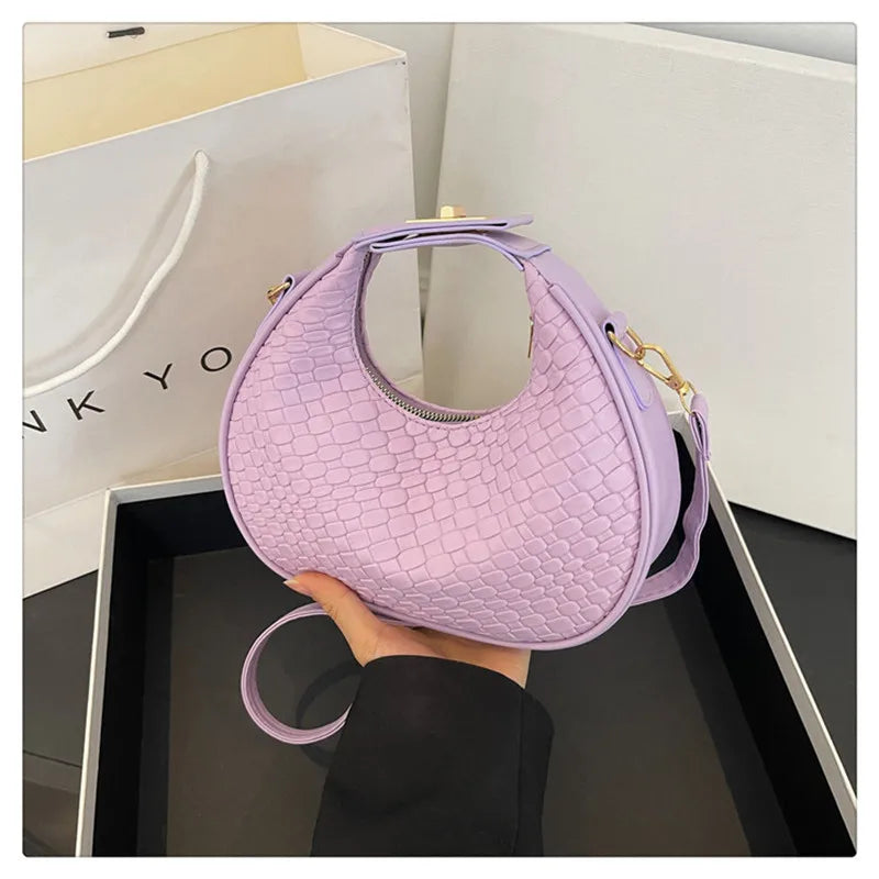 Jaime Contour Clasp Bag