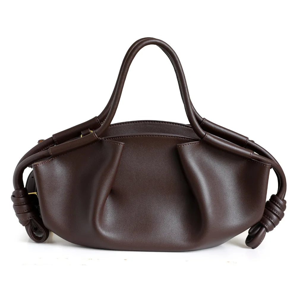Nuha Knotshell Bag - Olive Green