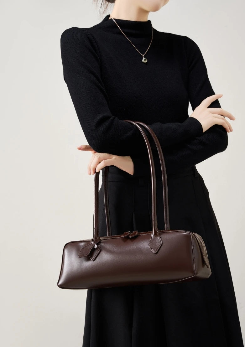 Elliya Elongé Shoulder Bag - Espresso Brown