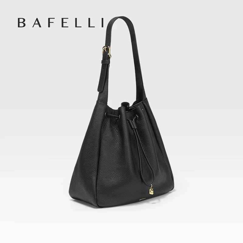 Bellamy Drawstring Tote - Blood Red