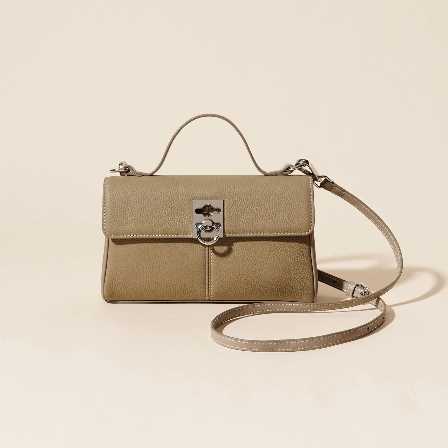 Rhianna Mini Satchel - Sagewood Gray