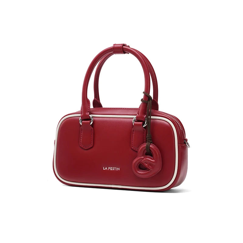Monaco Petite Vintage Box Bag - Caramel Brown