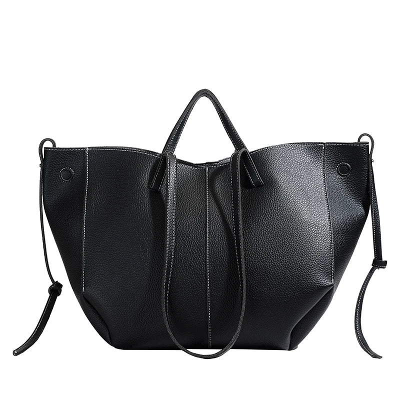 Civita Structured Day Tote - Clay Gray