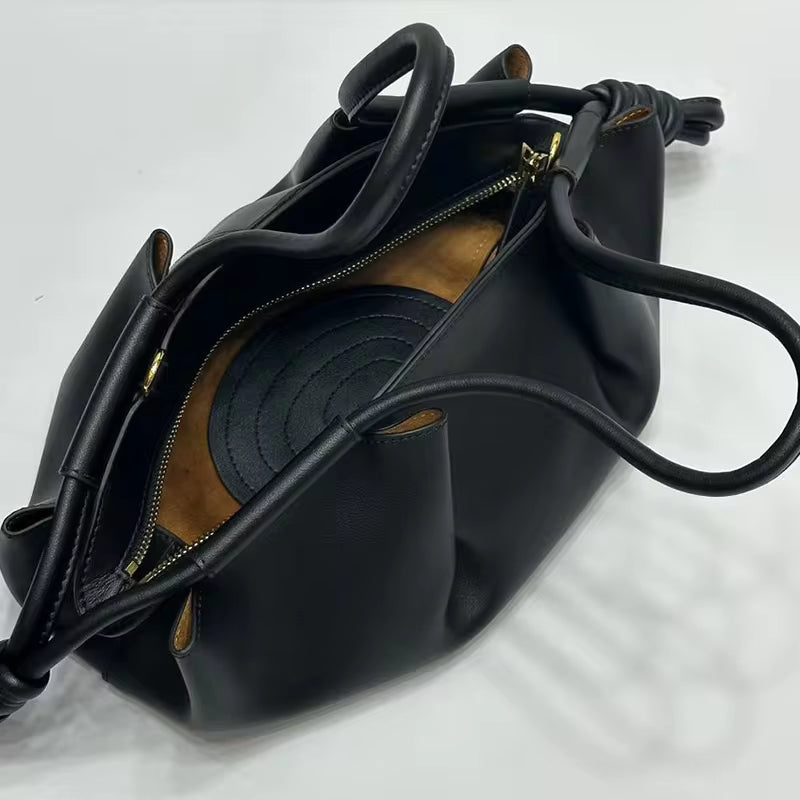 Nuha Knotshell Bag - Olive Green