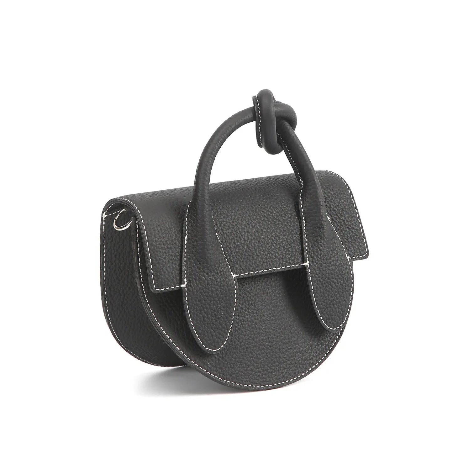 Alicia Loop Knot Bag - Vanilla Cream