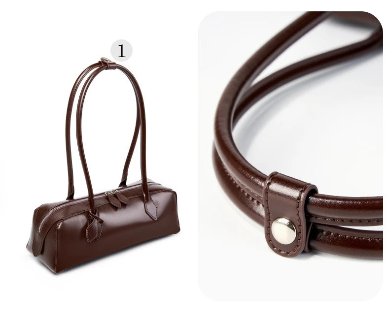Elliya Elongé Shoulder Bag - Espresso Brown