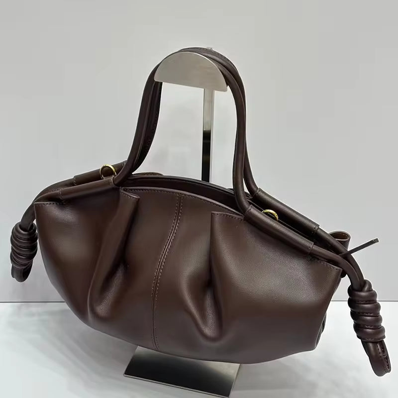 Nuha Knotshell Bag - Olive Green