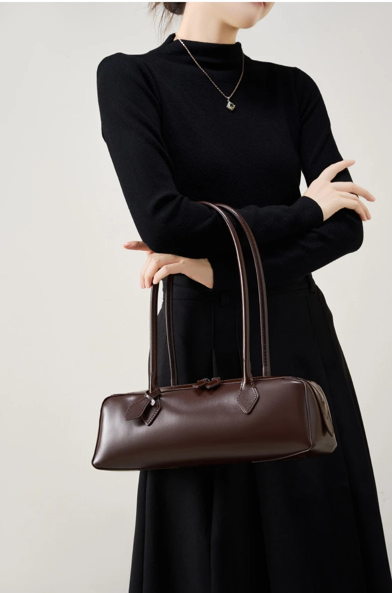 Elliya Elongé Shoulder Bag - Espresso Brown