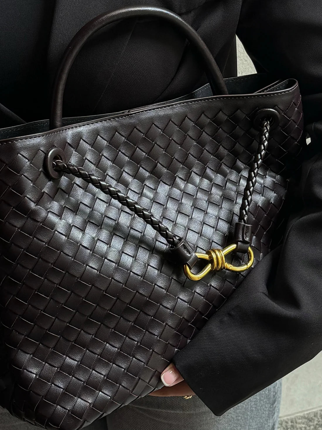 Anna Woven City Day Bag