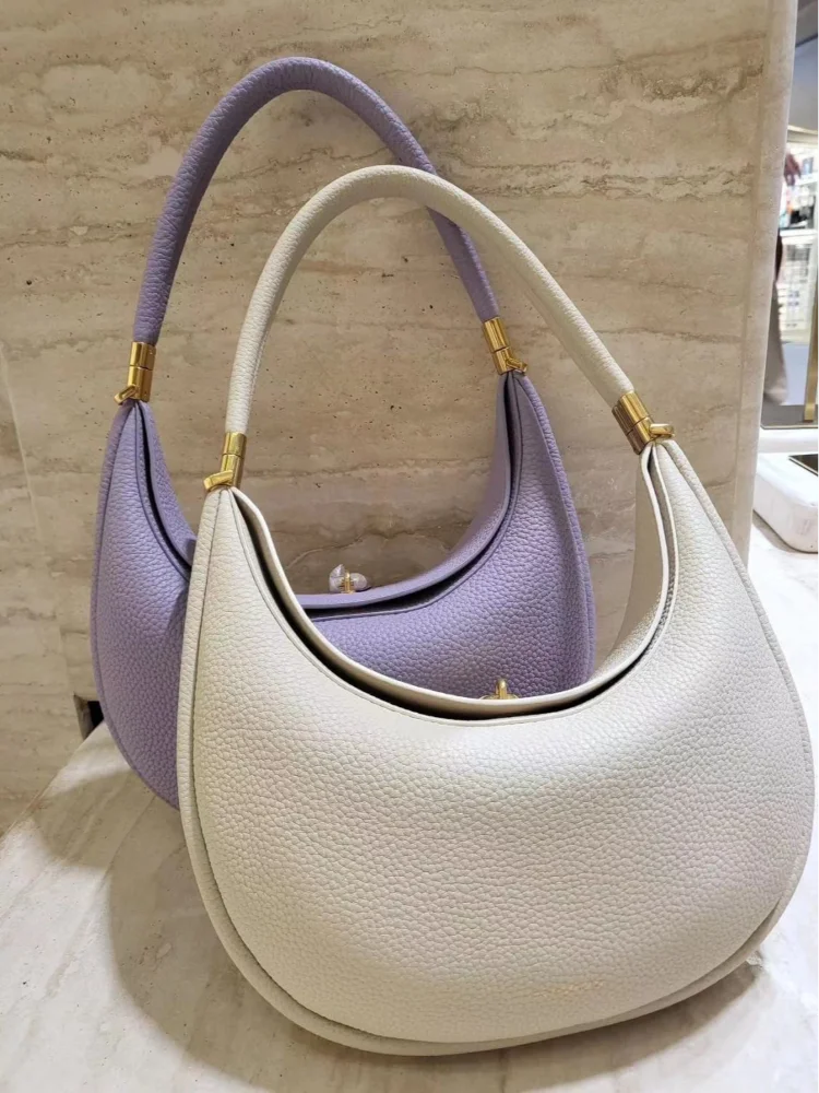 Cloud Halo Crescent Bag - Ivory Cream