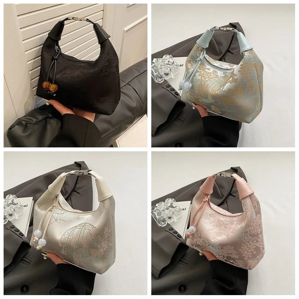Ameira Bloom Bag - Lotus White