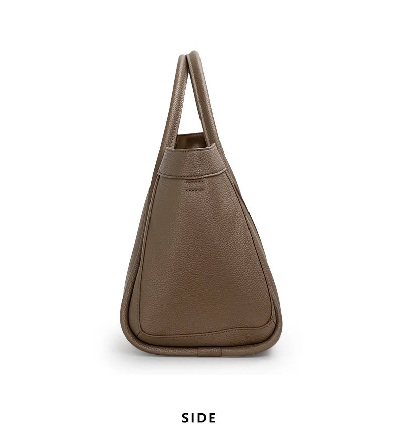 Jeminé Contour Tote - Desert Cacao
