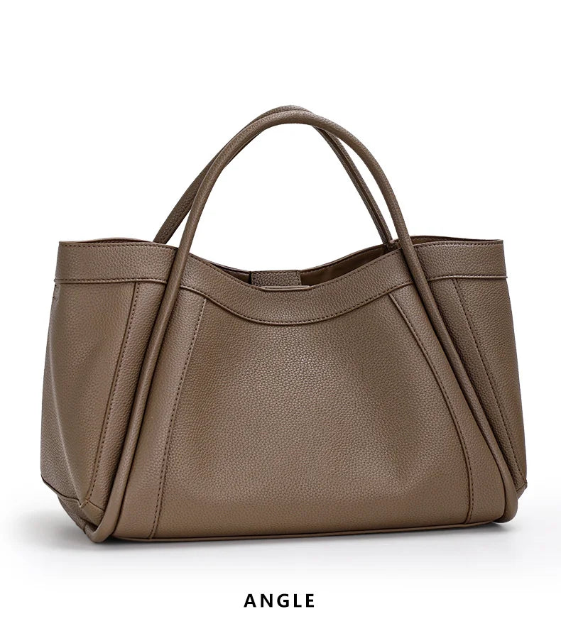 Jeminé Contour Tote - Desert Cacao
