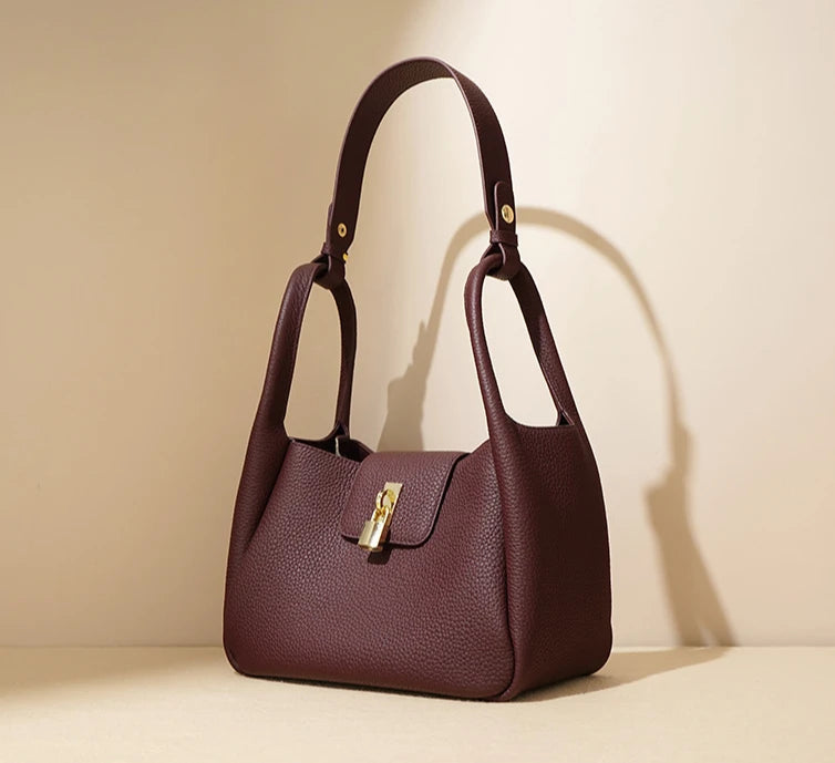 Kensington Lock Bag - Bordeaux Wine