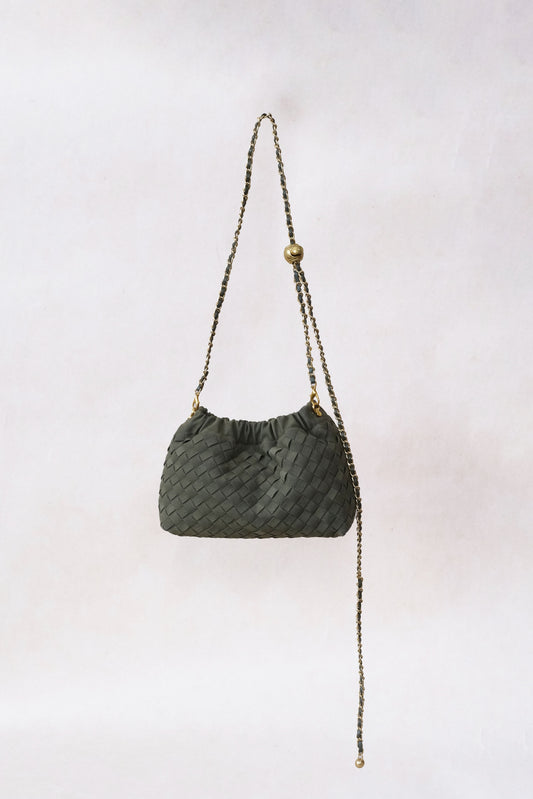 Artisan Signature Cloud Bag - Olive Green