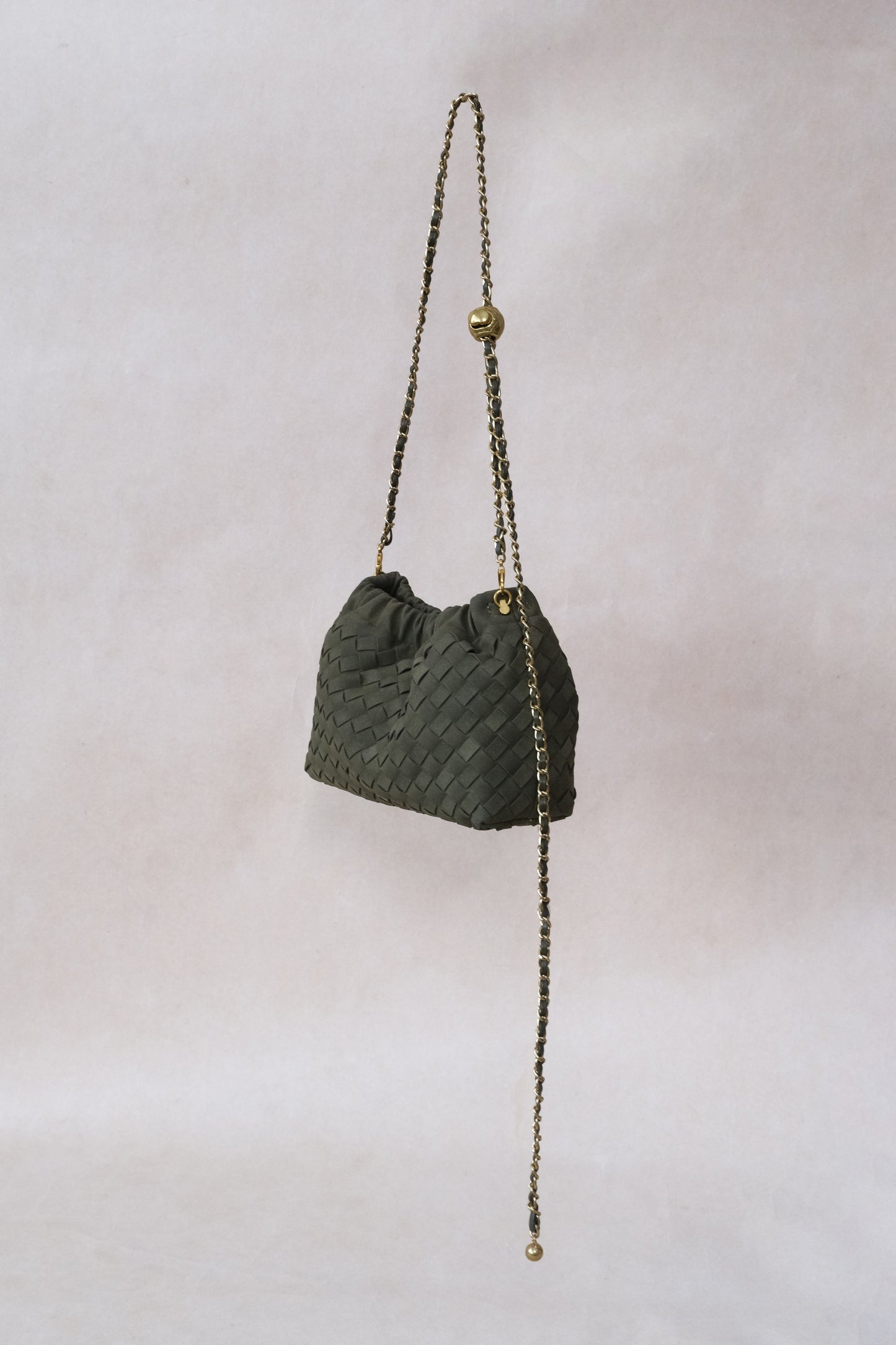 Artisan Signature Cloud Bag - Olive Green