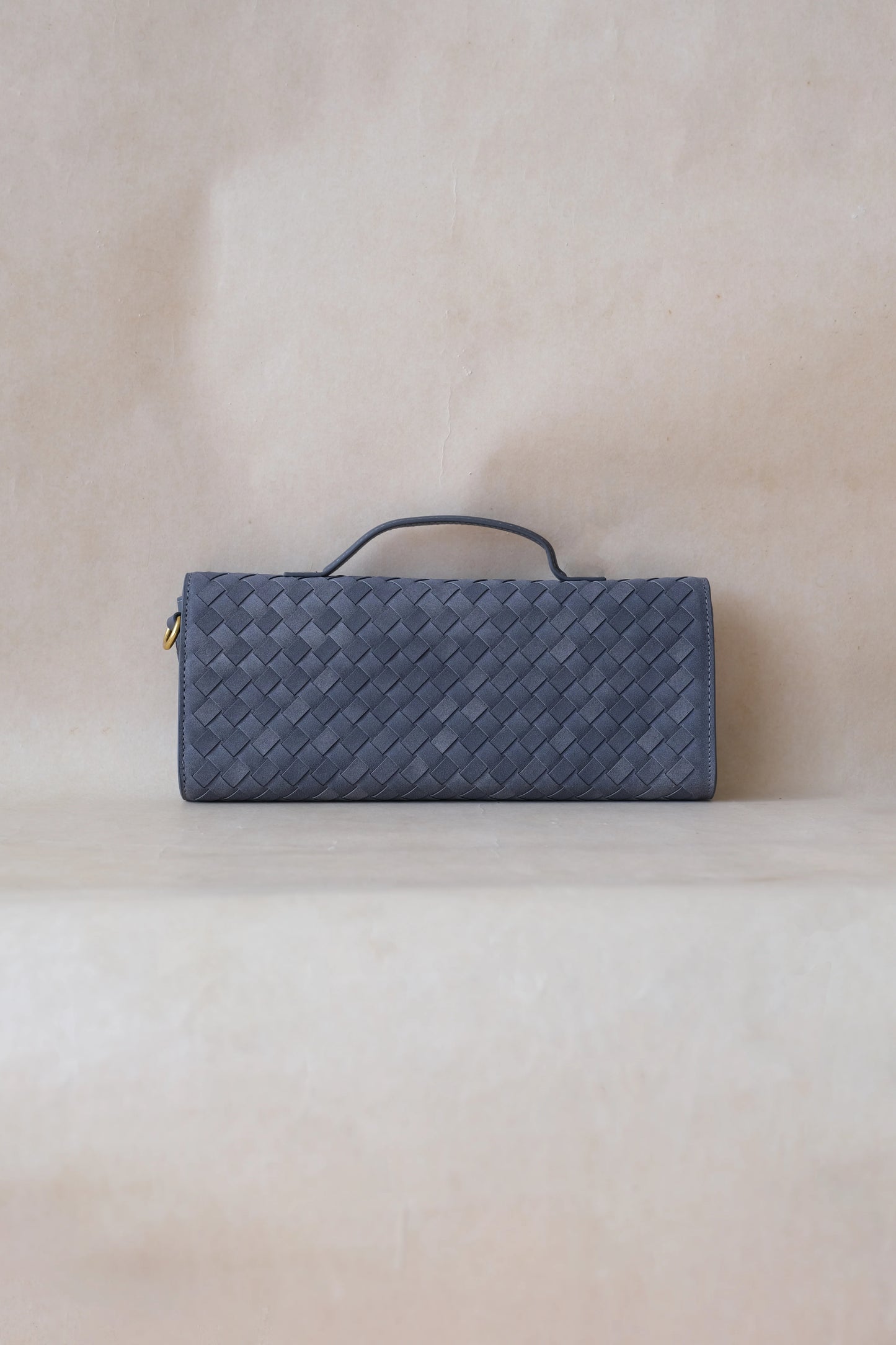 Celine Matte Woven Clutch