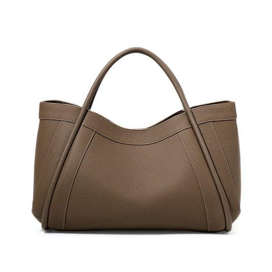 Jeminé Contour Tote - Desert Cacao