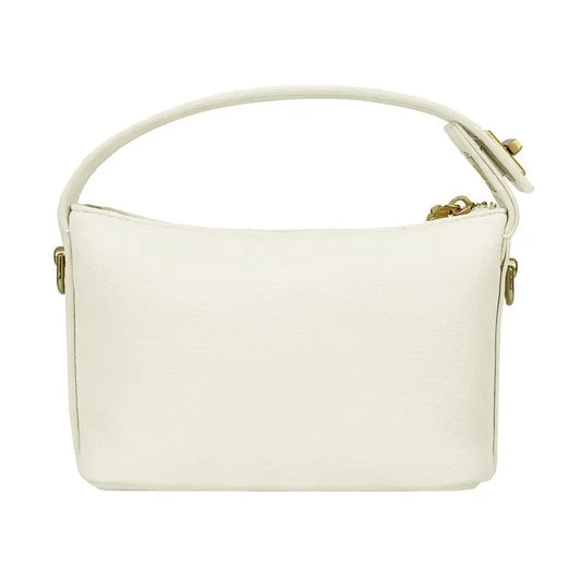 Cansu Clasp Mini Curve Bag - Vanilla Cream