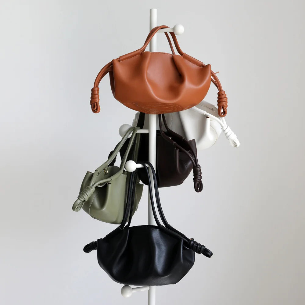 Nuha Knotshell Bag - Olive Green