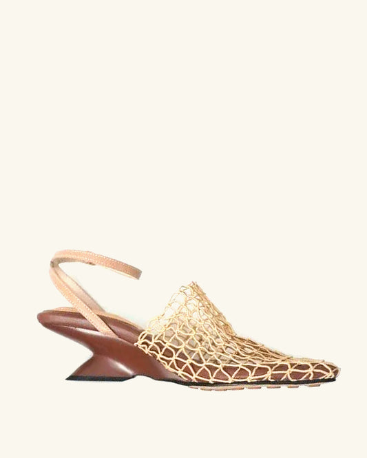 Nataša Net Sandal Mule