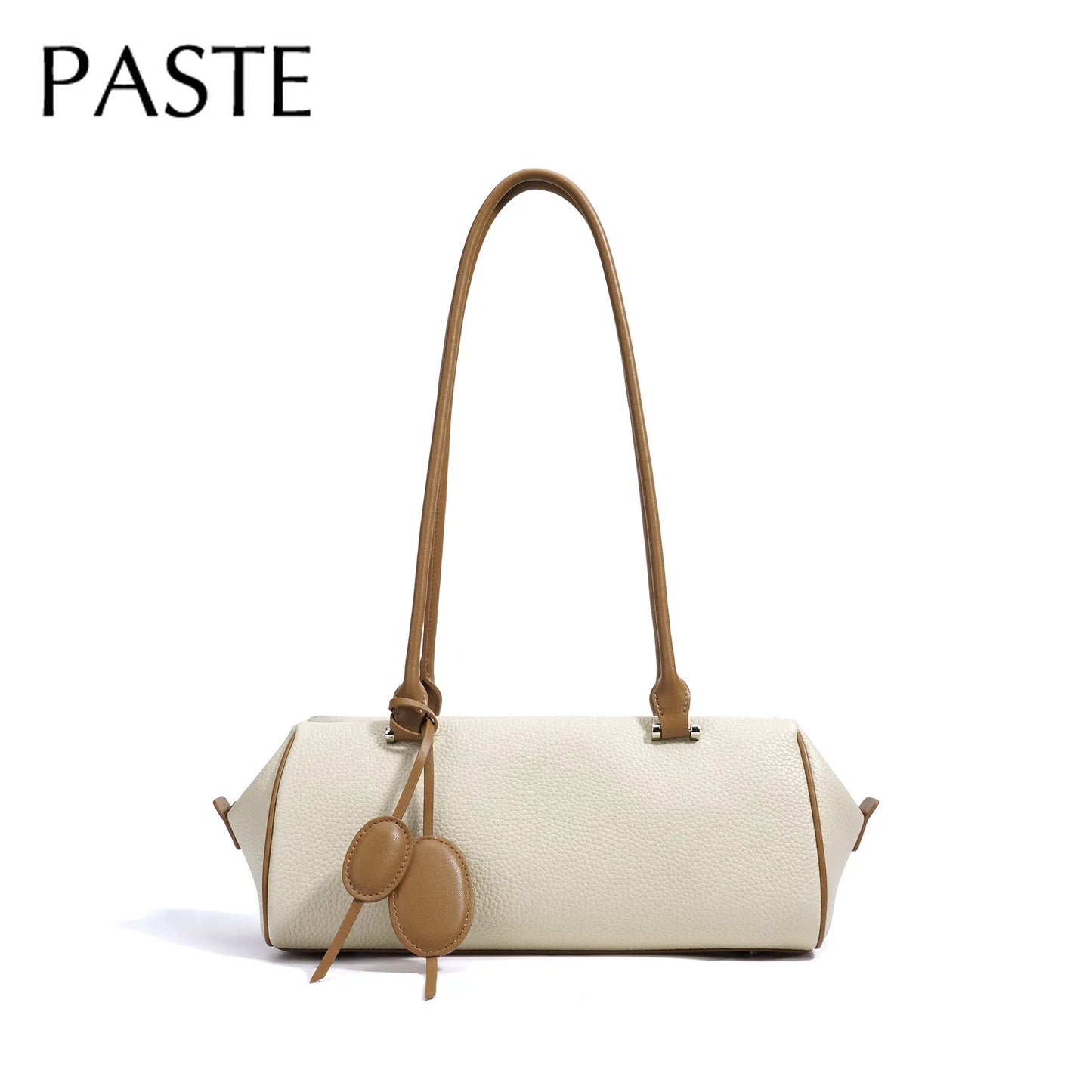 Classic Elongé Barrel Bag - Milkstone Tan