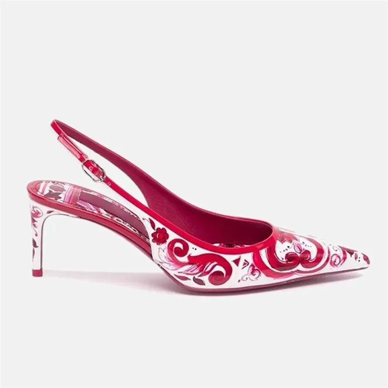 Prya Porcelain Rouge Stiletto – Limited Edition
