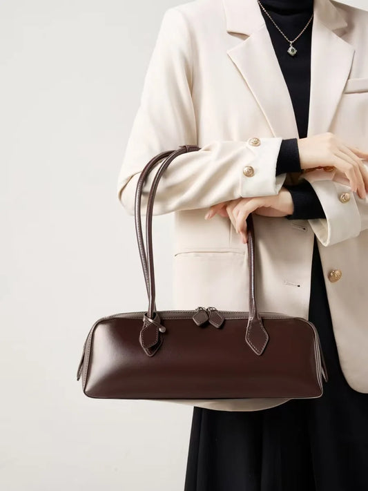 Elliya Elongé Shoulder Bag - Espresso Brown