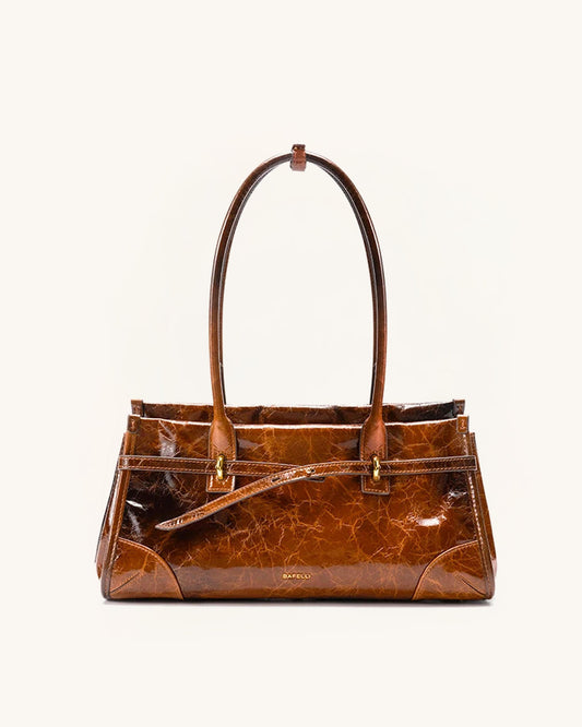 Roselle Saffiano Shoulder Bag