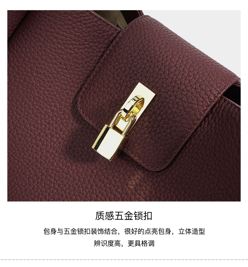 Kensington Lock Bag - Bordeaux Wine